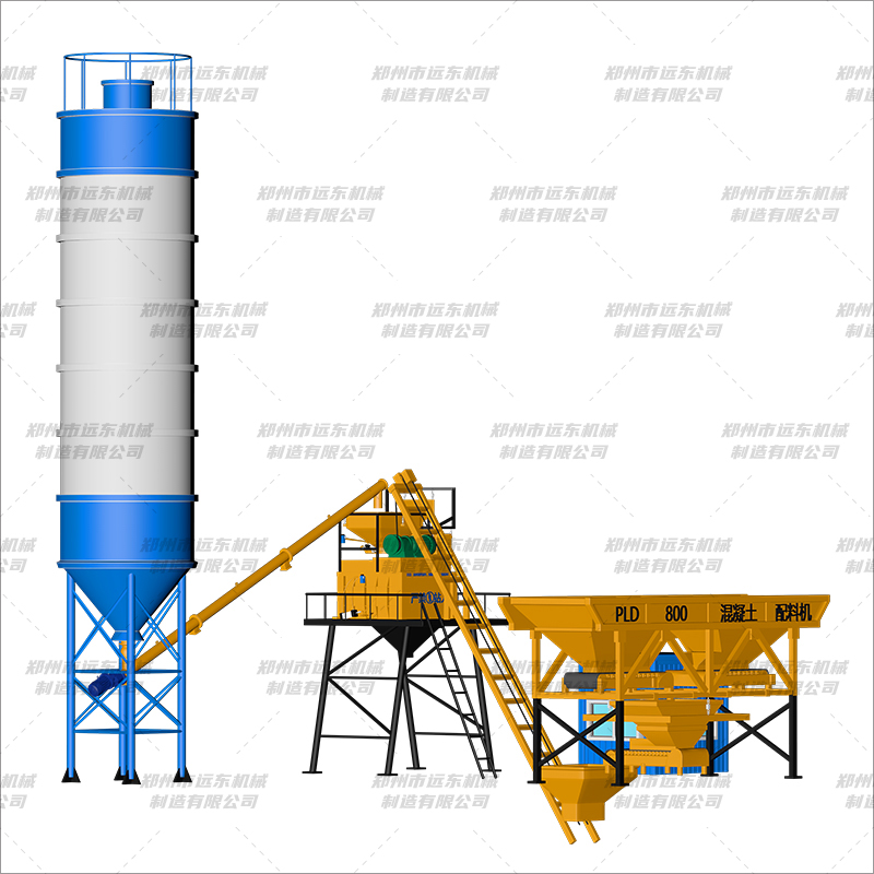 HZS25(500+2仓)混凝土搅拌站(图2) HZS25(500+2仓)混凝土搅拌站(图2)